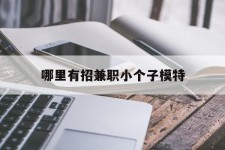 百色哪里有招兼职小个子模特(哪里有招兼职小个子模特的)
